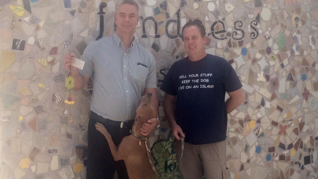 Man recognized for rescuing, caring for neglected animals